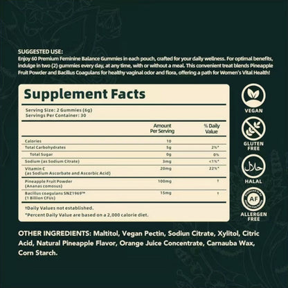 Vital Source - Feminine Balance Probiotic Gummies™